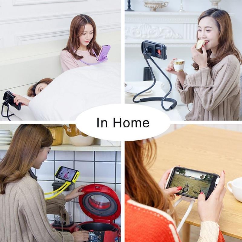 360 Flexible Neck Phone Holder Stand 